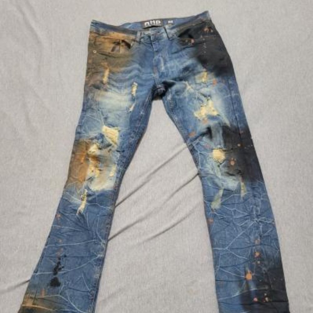 Distressed Jeans